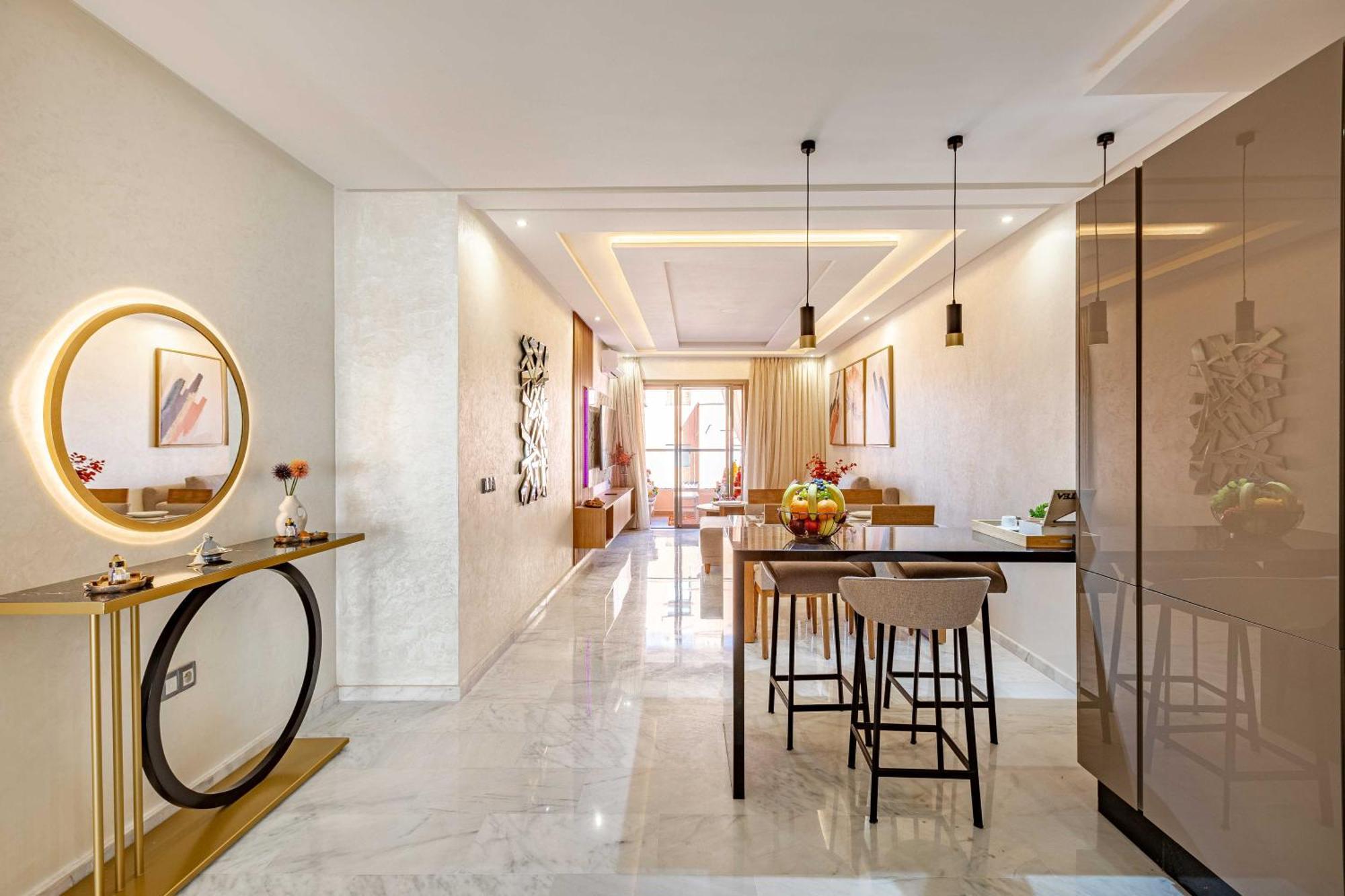 Magnifique Appartement Unique Et Central! Marrakesh Esterno foto