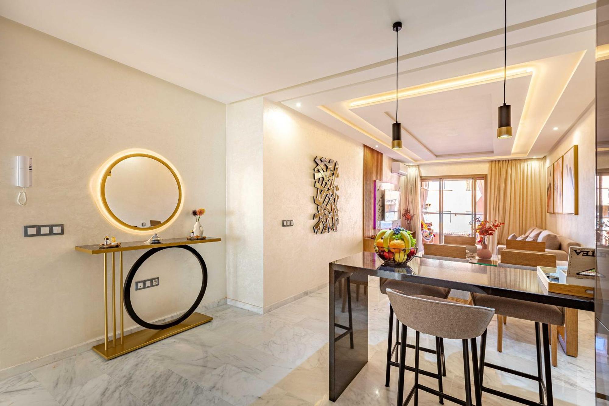 Magnifique Appartement Unique Et Central! Marrakesh Esterno foto