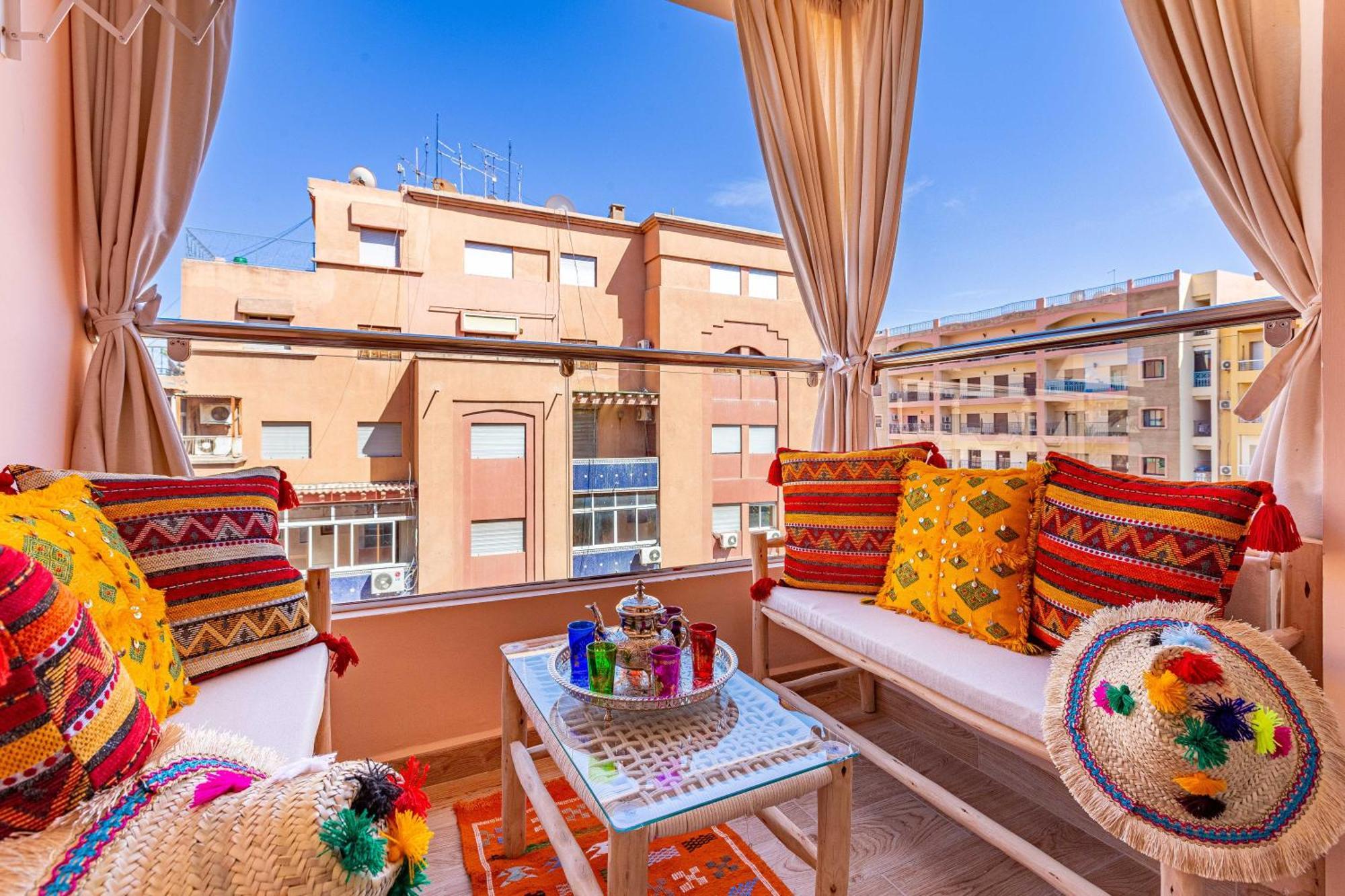 Magnifique Appartement Unique Et Central! Marrakesh Esterno foto