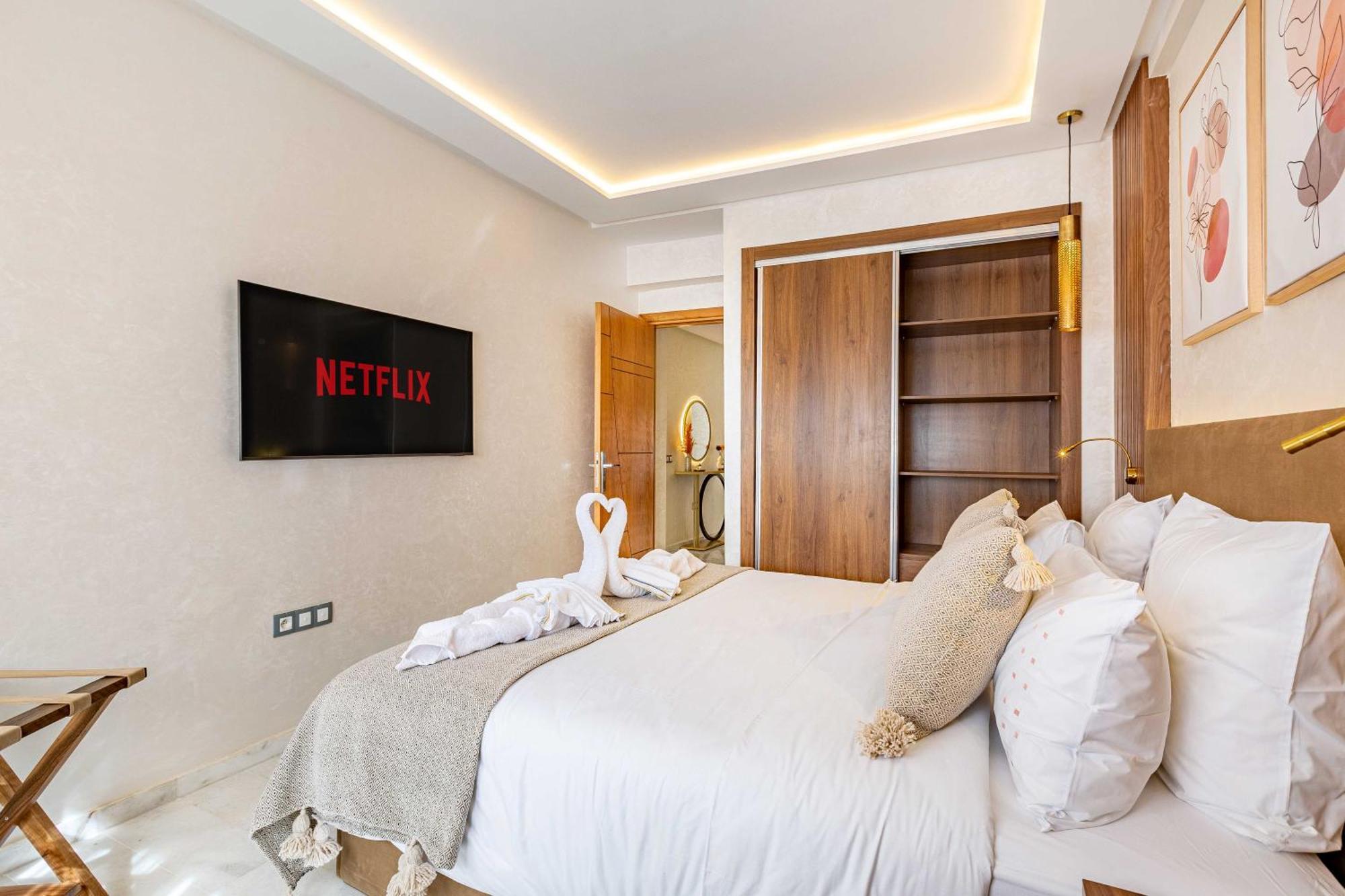 Magnifique Appartement Unique Et Central! Marrakesh Esterno foto